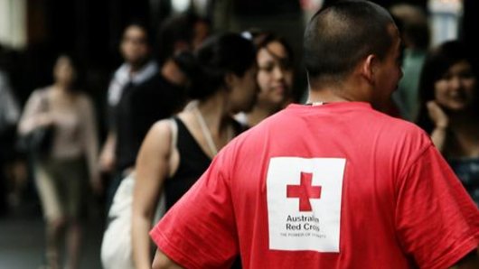 The mistakes were found in a review of the  Red Cross payroll system. 