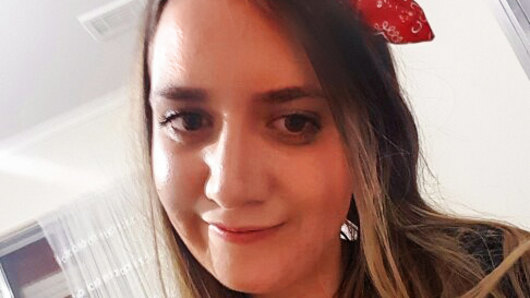 Courtney Herron, 25, whose body was found in Royal Park on Saturday morning.