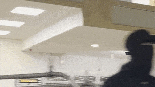 Neo-nazis outside a queer film festival in Albury last year