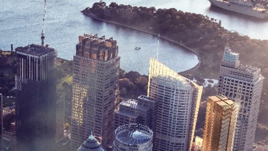 Developer Holdmark has lodged a State Significant Development Application for a 59-storey hotel and commercial tower at 4-6 Bligh Street, Sydney