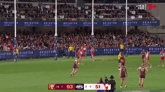 This set shot goal by Logan Morris was disallowed.