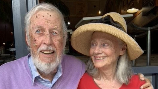 Nikki Franc's parents, Colin and Wendy Elvy.