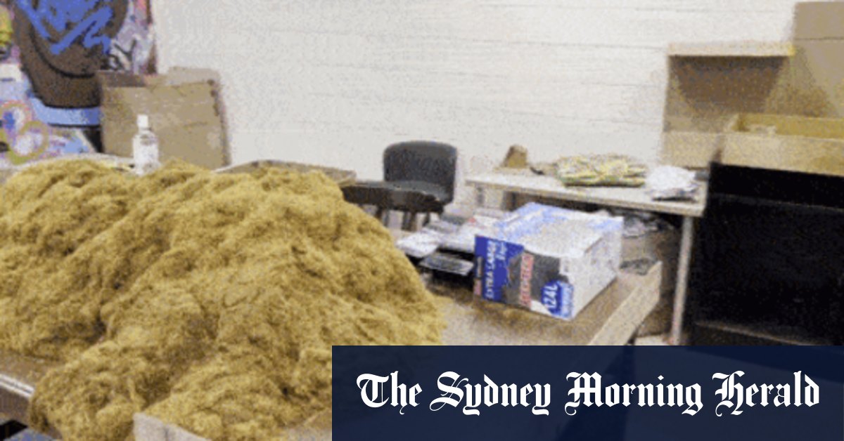 Secret tobacco storeroom revealed in police raid