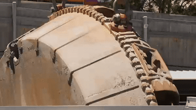 What happens to our metro tunnel boring machines when they hit the end of the line?