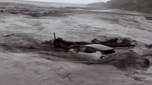 Rain, rescue calls and cars swept out to sea: The flooding in Wye River