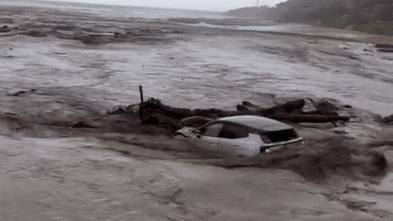 Rain, rescue calls and cars swept out to sea: The flooding in Wye River