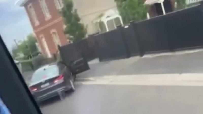 Students buzzing after school bus rammed in dramatic Geelong pursuit