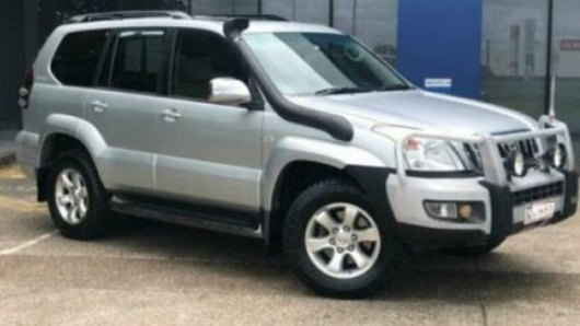 John Amundsen is believed to be travelling in a silver 2005 Toyota Prado station wagon.