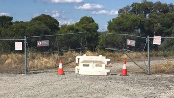 Perth airport gates rammed in police pursuit