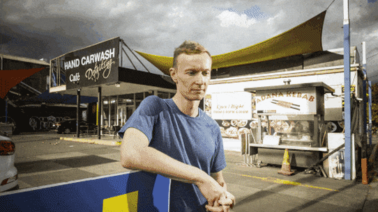 A battle has erupted over a plan to build a six-storey apartment block at the site of a kebab shop and car wash on a busy road in Melbourne’s inner north.