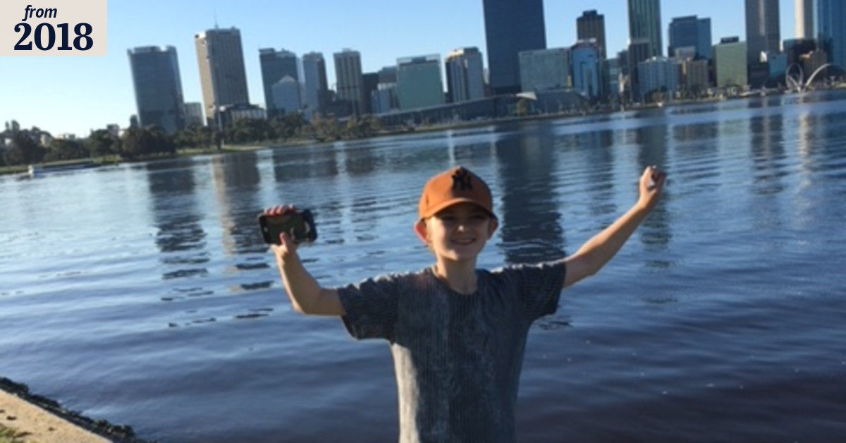 Missing Perth boy found 'safe and well'