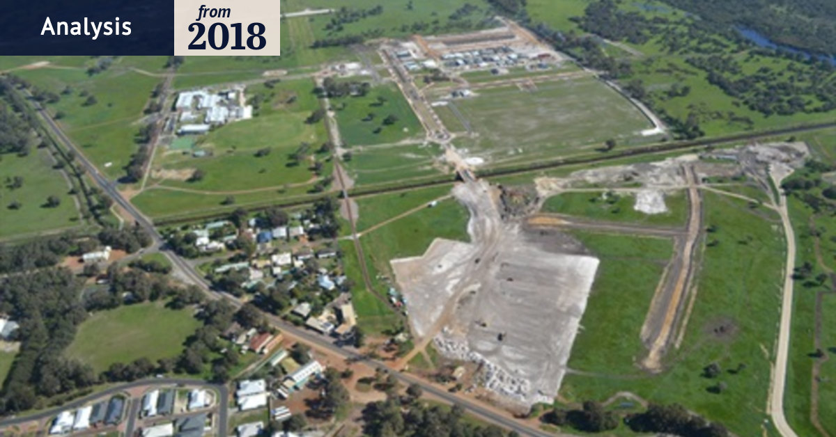 How one of WA's major infrastructure projects was grounded