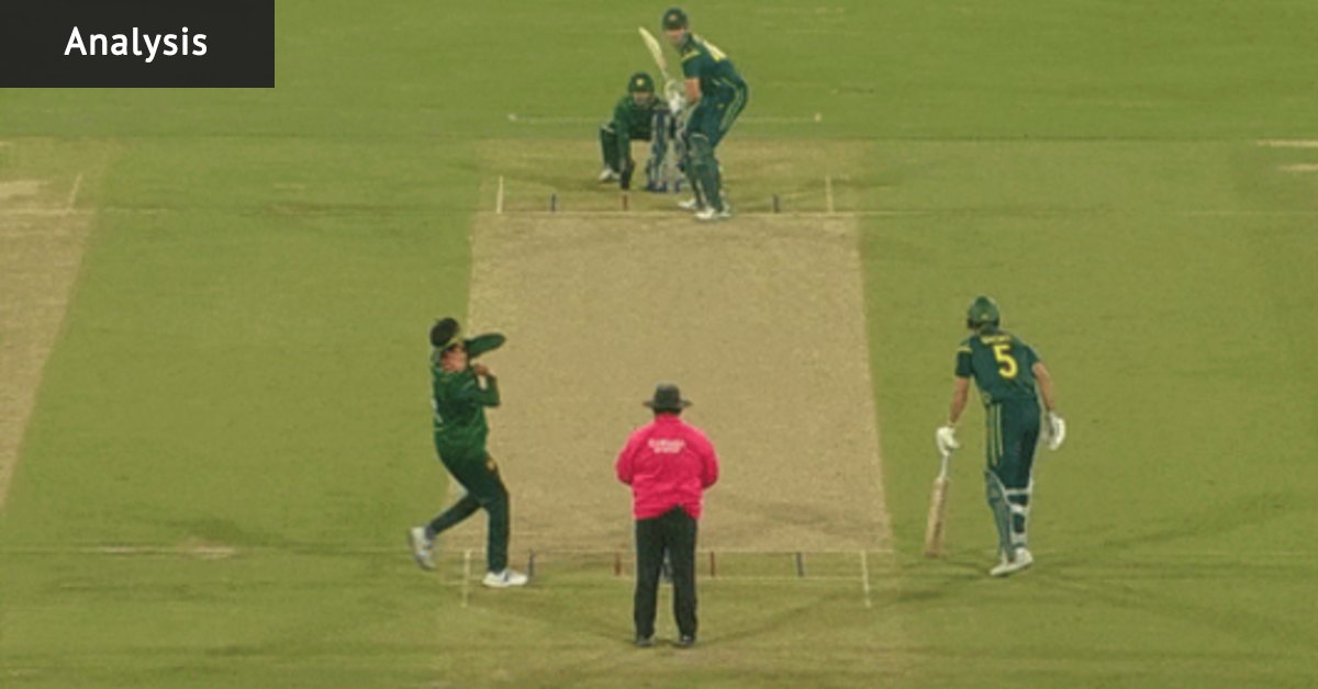 Unusual but perfectly legal: Breaking down the bowling action of Pakistan’s mystery spinner