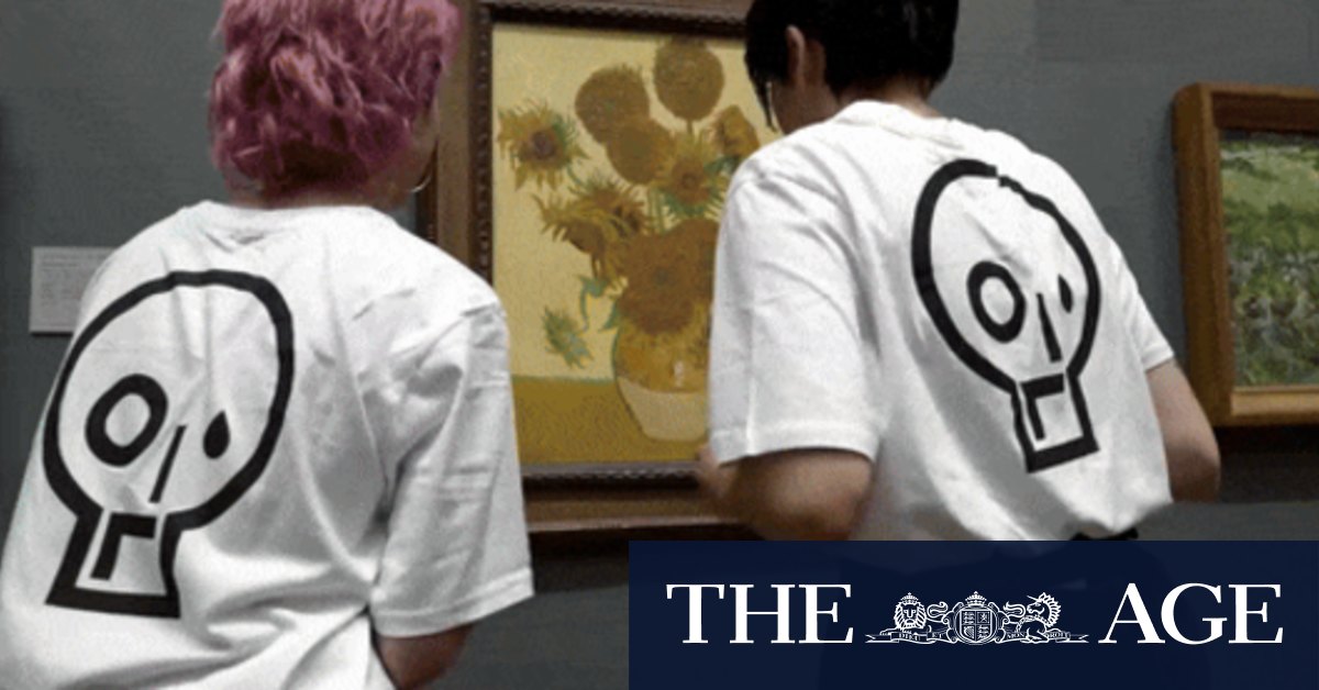 After throwing soup at Van Gogh and painting Stonehenge, agents of chaos ...
