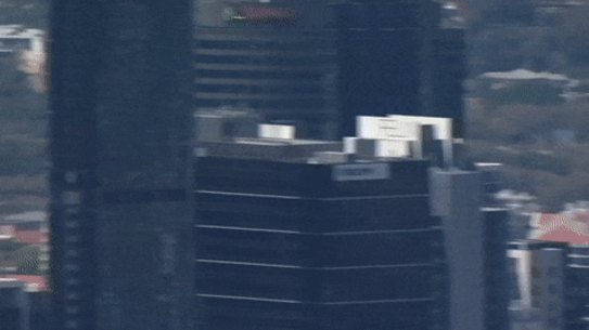 The Globemaster fly-by during 2019 Riverfire rehearsals.