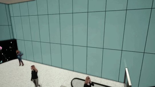 Leaving the Albert Street Cross River Rail station.