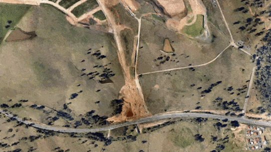 Oran Park changing over the past decade.