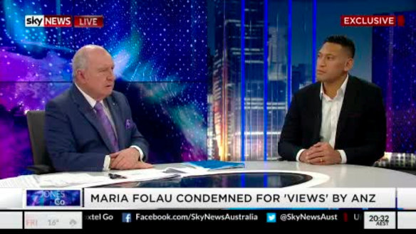 Alan Jones' commentary is widely watched on social media.