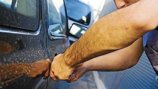 The young Logan man was allegedly interrupted mid-theft and stole a car with a tracking device. (File image)