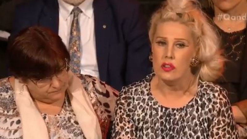 Q A Guest Silences Panel With Powerful Story