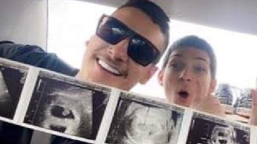 Brock (pictured right) was soon to be a father to twins. His girlfriend survived the crash, as did their unborn children.