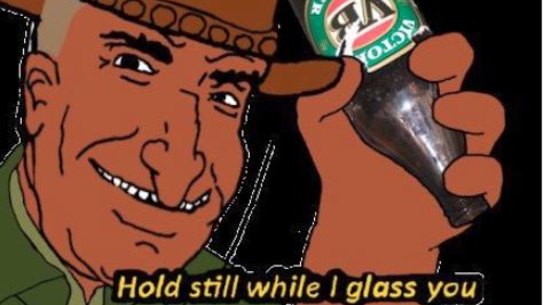 A meme used among an online far-right Australian community centred around podcasters The Dingoes. 