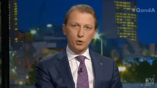 Liberal Senator James Paterson was asked about unflattering portrayals of Prime Minister Scott Morrison.