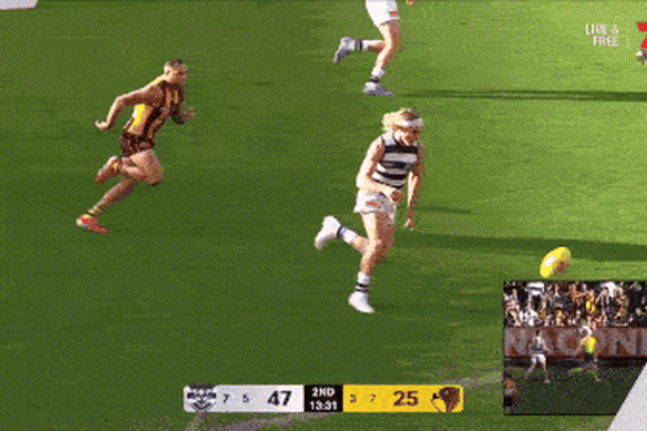 Balls up: Bailey Smith and Jarman Impey get into it.
