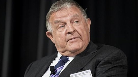 Bruce Mathieson says Woolworths was concerned about reputational damage from its poker machines business. 