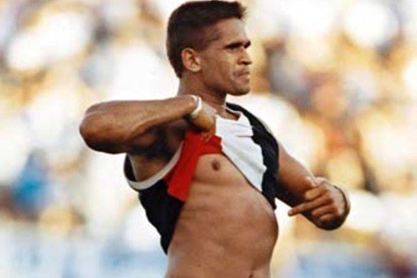 Nicky Winmar. 