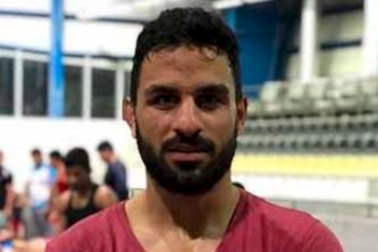 Greco-Roman wrestler Navid Afkari, who was executed in an Iranian prison.