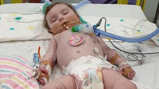 The little girl has battled an undiagnosed neurological condition since she was born.