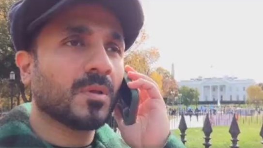 Comedian Vir Das in Washington, DC.