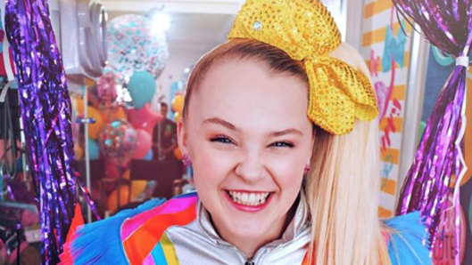 JoJo Siwa in her trademark JoJo bow.