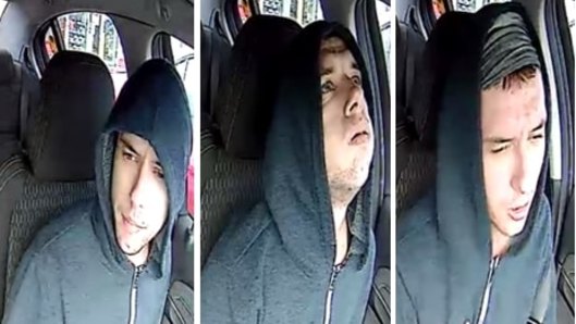 Police want to talk to this man, who they believe stabbed a taxi driver on Friday afternoon.