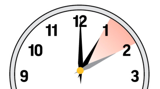 Daylight saving graphic