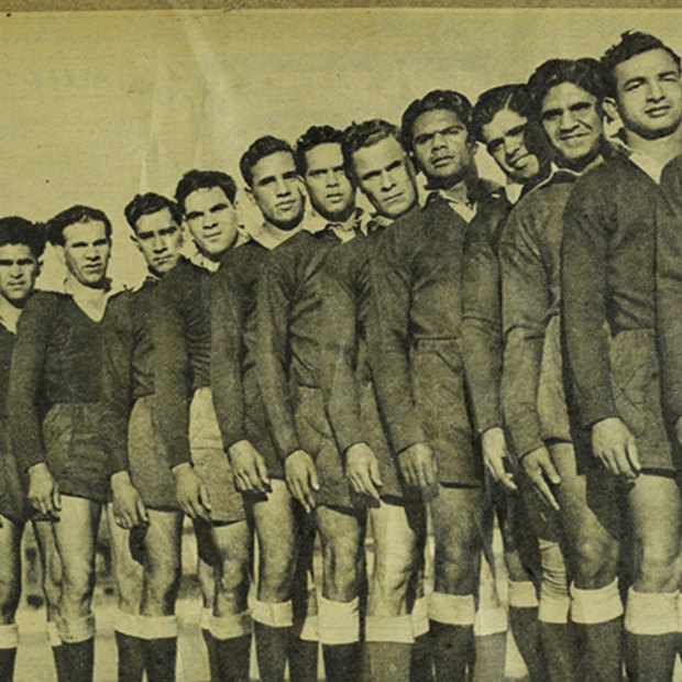 The side included Jackie Simms, the father of rugby league great Eric Simms, as well as Isaac's brother Jack McLaren.
