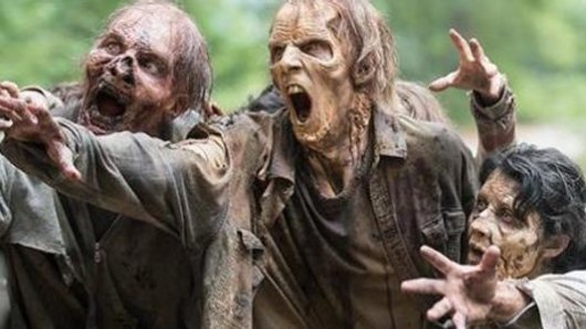 AMC's The Walking Dead zombies helped inspire the simulations. 