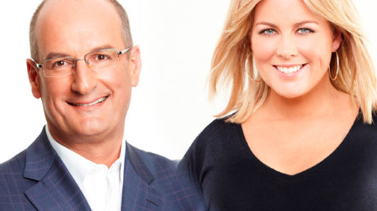 David Koch and Samantha Armytage.