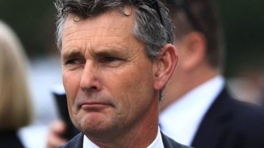Disgraced trainer Darren Smith at Randwick in 2013.