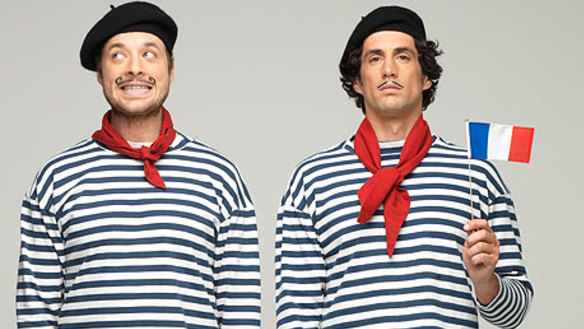 Hamish and Andy have been taking gap years well into their 30s. 