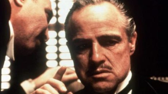 Masterpiece: Marlon Brando in The Godfather.
