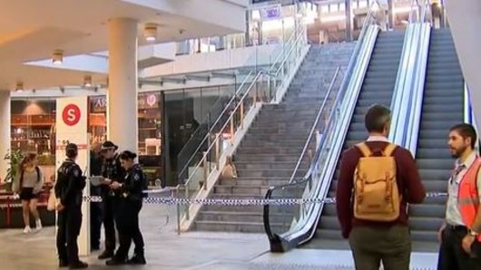 A man has been charged after allegedly stabbing two men at the South Bank station on Wednesday.