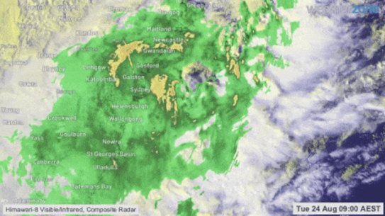 Wild weather is sweeping through NSW.