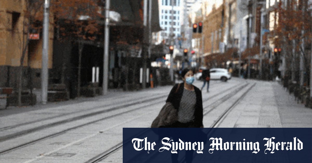 pix Sydney Lockdown Rules https www smh com au national nsw indoor mask rules put sydney cbd in mini lockdown as workers shun offices 20210624 p583zz html
