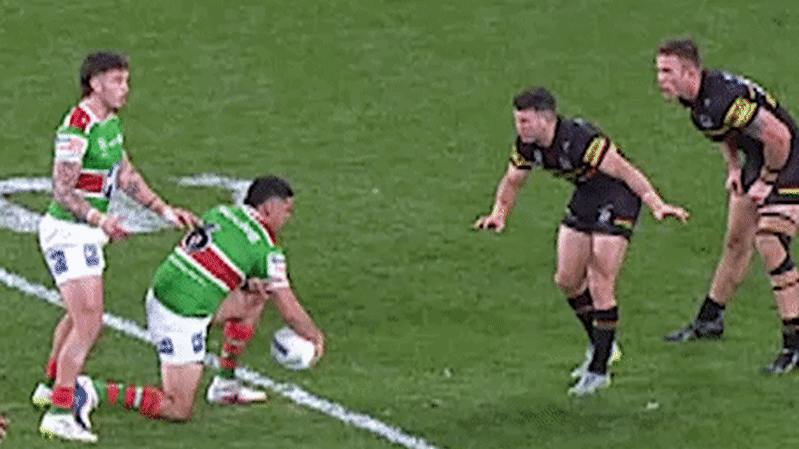 NRL LIVE: Rabbitohs cut Penrith’s lead to two at half-time after Walker sin-bin