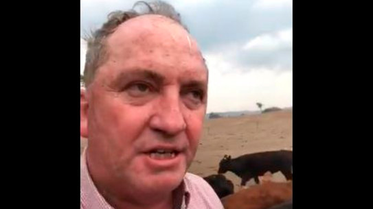 Barnaby Joyce has delivered a Christmas message to Australians.