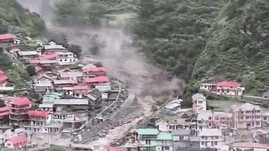 Deadly ‘cloudburst’ mudslide engulfs Indian village