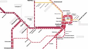 Loads on Sydney's train lines. 