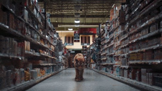 Cate Blanchett as a CGI tiger in Julian Rosefeldt’s Euphoria